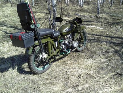 Pregătirea unei motociclete pentru Ural în teren off-road (partea 1)