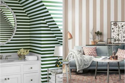 Striped Wallpaper 5 trucuri care vor ajuta la transformarea spațiului