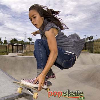 Utilizarea skateboarding - popskate (skateboard populare)