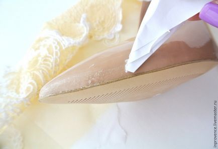 Приголомшливі весільні туфлі своїми руками