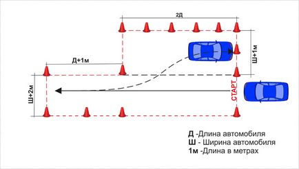 Executarea corectă a parcării paralele - garanția obținerii unui permis de conducere