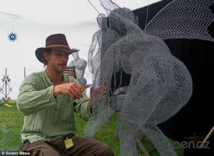 A szellem a fém háló kezüket (mesh) Ghost fém háló saját kezűleg