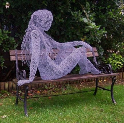 A szellem a fém háló kezüket (mesh) Ghost fém háló saját kezűleg