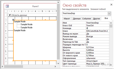 Proit hozzáférés építési szakaszok a fa - treeview és a VBA