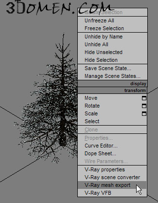 Lucrul cu proxy-ul vray