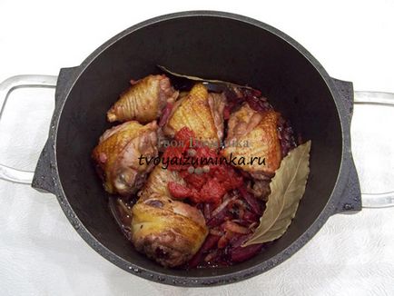 Ragu csirke cékla recept lépésről lépésre képek (répa) Ragu csirke cékla recept lépésről lépésre fotók