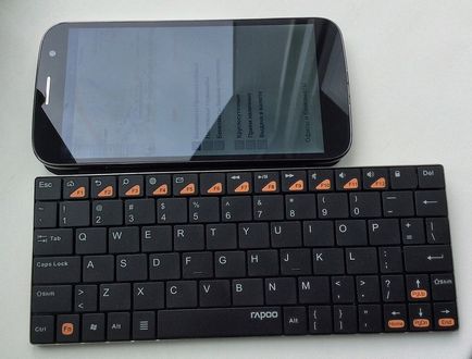 Rapoo e6500 tastatură bluetooth compactă