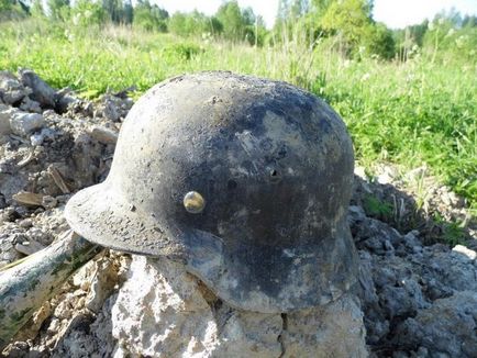 Розкопки німецького бліндажа в ленінградській області (40 фото) - Трініксі