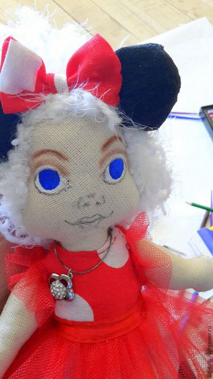 Face рисуване текстилна кукла - Справедливи Masters - ръчна изработка, ръчно изработени