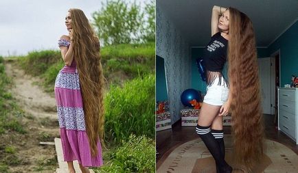 Rezidentul rus Rapunzel din Barnaul își sporește părul timp de 14 ani