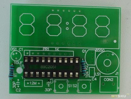 C51 (ysz-4) ceasornicar electronic pe microcontroler