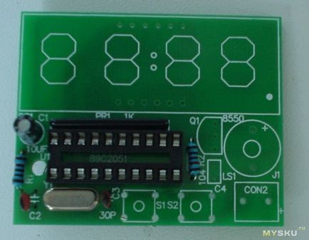 C51 (ysz-4) ceasornicar electronic pe microcontroler