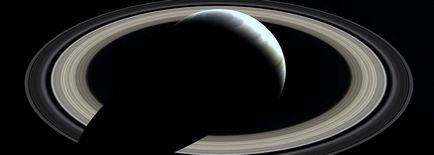 Saturn - a șasea planetă a sistemului solar