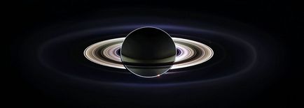 Saturn - a șasea planetă a sistemului solar