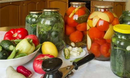 Секрети смачних маринованих овочів, заготівлі (садиба)