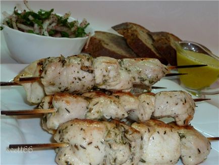 Шиш - Тауку (шашлички з курячої грудки по-ліванських) рецепт з фотографіями