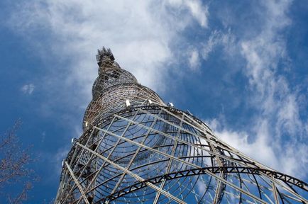 Shukhov Tower în adresa Moscovei, înălțime, fotografie