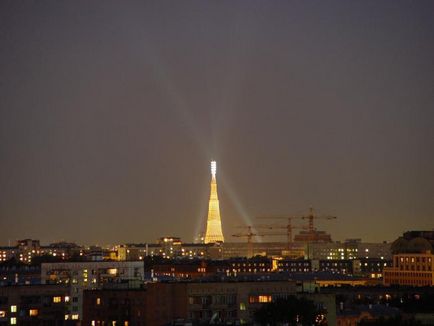 Shukhov turn în adresa Moscovei, înălțime, fotografie