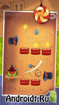 Завантажити cut the rope 2 (зламана версія) на андроїд