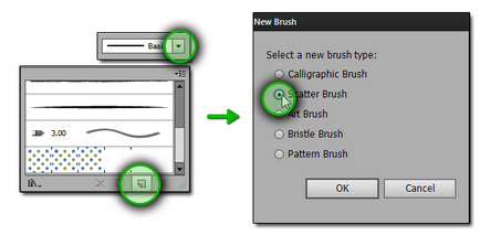 Crearea de perii cu gradient de ochiuri în Adobe Illustrator