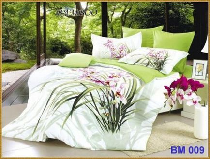 Comparați lenjeria de pat din bambus și trageți