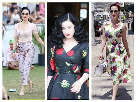 Stílus Dita Von Teese