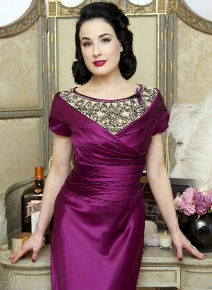 Stílus Queen of Burlesque Dita Von Teese