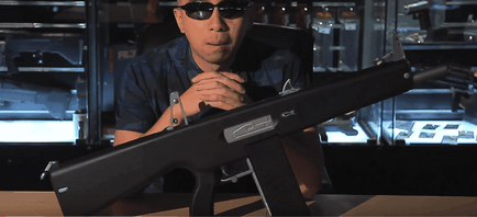 Airsoft shotgun aa-12 tokyo marui - impresii generale, echipament și aspect