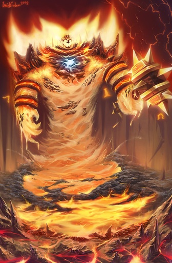 Sulfura, mâna lui Ragnaros