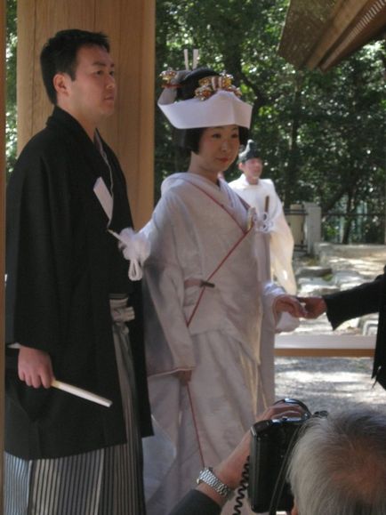 Ceremonia de nunta in Japonia