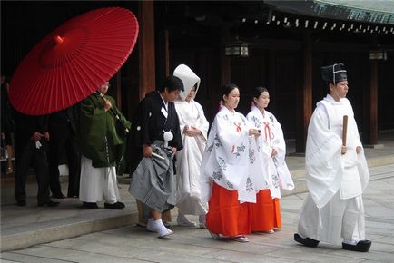 Ceremonia de nunta in Japonia