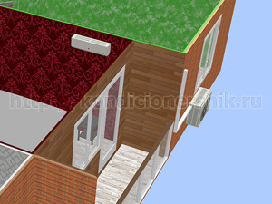 Schema de instalare a balsamului într-un apartament