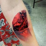 Tattoo rubin fontosságát, fotók és a legjobb rajzok (vázlatok) Ruby tetoválás jelenti fotók és vázlatok a legjobb