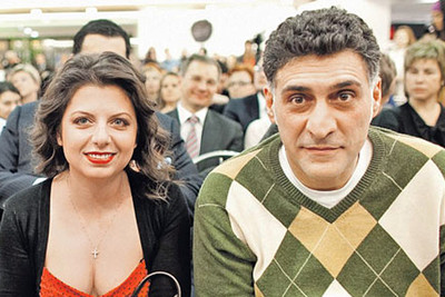 Tigran Keosayan és új felesége - Margarita Simonyan - férjek és feleségek csillagok