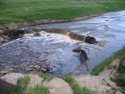 Тосненський водоспад (великий) на карті