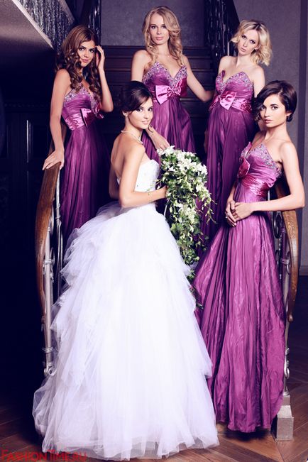 Trends in esküvői divat heroint a Trends in esküvői divat heroint a „Top Model orosz”, mint menyasszony, fashionstory