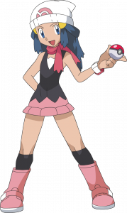 Antrenorul este o fată de zori în universul pokemonului
