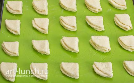 Cottage Cookies Cheese - Envelope - Rețetă pas cu pas cu fotografie