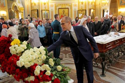 Udmurtia a spus la revedere primului său președinte al lupului ( Udmurtia a spus la revedere primului său președinte, lupul