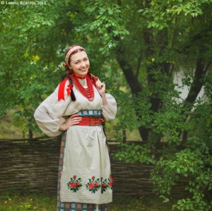 Український національний одяг xvi-xix століття плахта і запаска - покупки - незалежний український