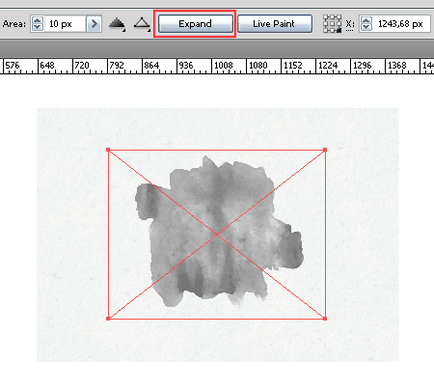 Bemutató Adobe Illustrator - hogyan lehet létrehozni egy vektor akvarell hátterén fantazmagória cs - rboom