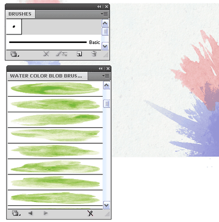 Bemutató Adobe Illustrator - hogyan lehet létrehozni egy vektor akvarell hátterén fantazmagória cs - rboom