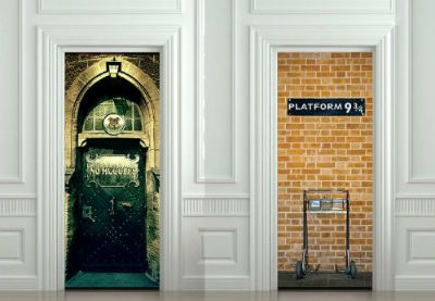 Mágikus szoba a stílus Harry Potter (sok fotó)