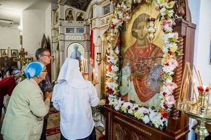 Temple a Kemerovo Regional Hospital ünnepli védőszentjének napja - hivatalos