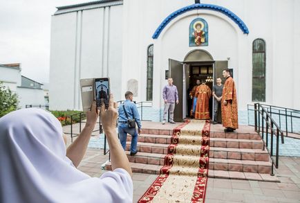 Temple a Kemerovo Regional Hospital ünnepli védőszentjének napja - hivatalos