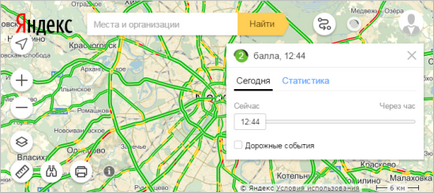 Blocaje de trafic Yandex din St. Petersburg (St. Petersburg) - blocaje de trafic online