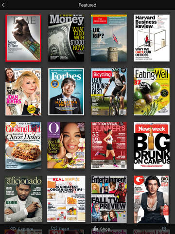 Zinio - the world s magazine newsstand - для iphone