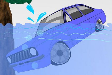 8 Правил, як врятуватися з потопаючого автомобіля