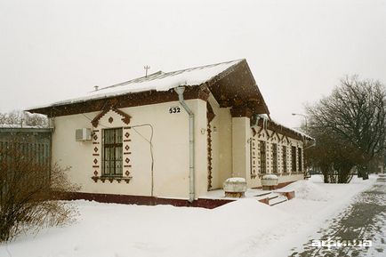 Poster legnagyobb város, szép és elfelejtett WK pavilon - archív