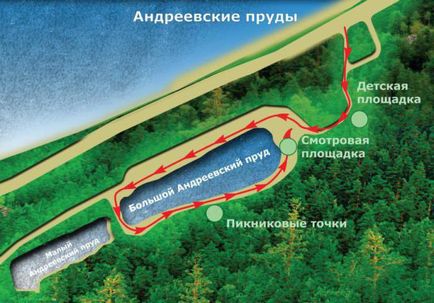 Andreevskie ponds (Saratov) descriere (descriere) Andreevskie iazuri (Saratov) descriere